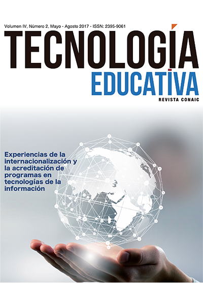 Tecnología Educativa Revista CONAIC