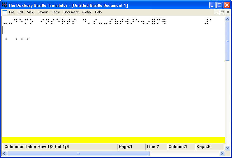 Duxbury – Software traductor Braille